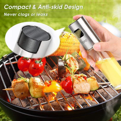 Oil Sprayer for Cooking, Refillable Olive Oil Mister, Portable Oil Spray Bottle, Oil Spritzer for Air Fryer Kitchen Gadgets Widely Used for Salad, BBQ, Kitchen Baking, Roasting